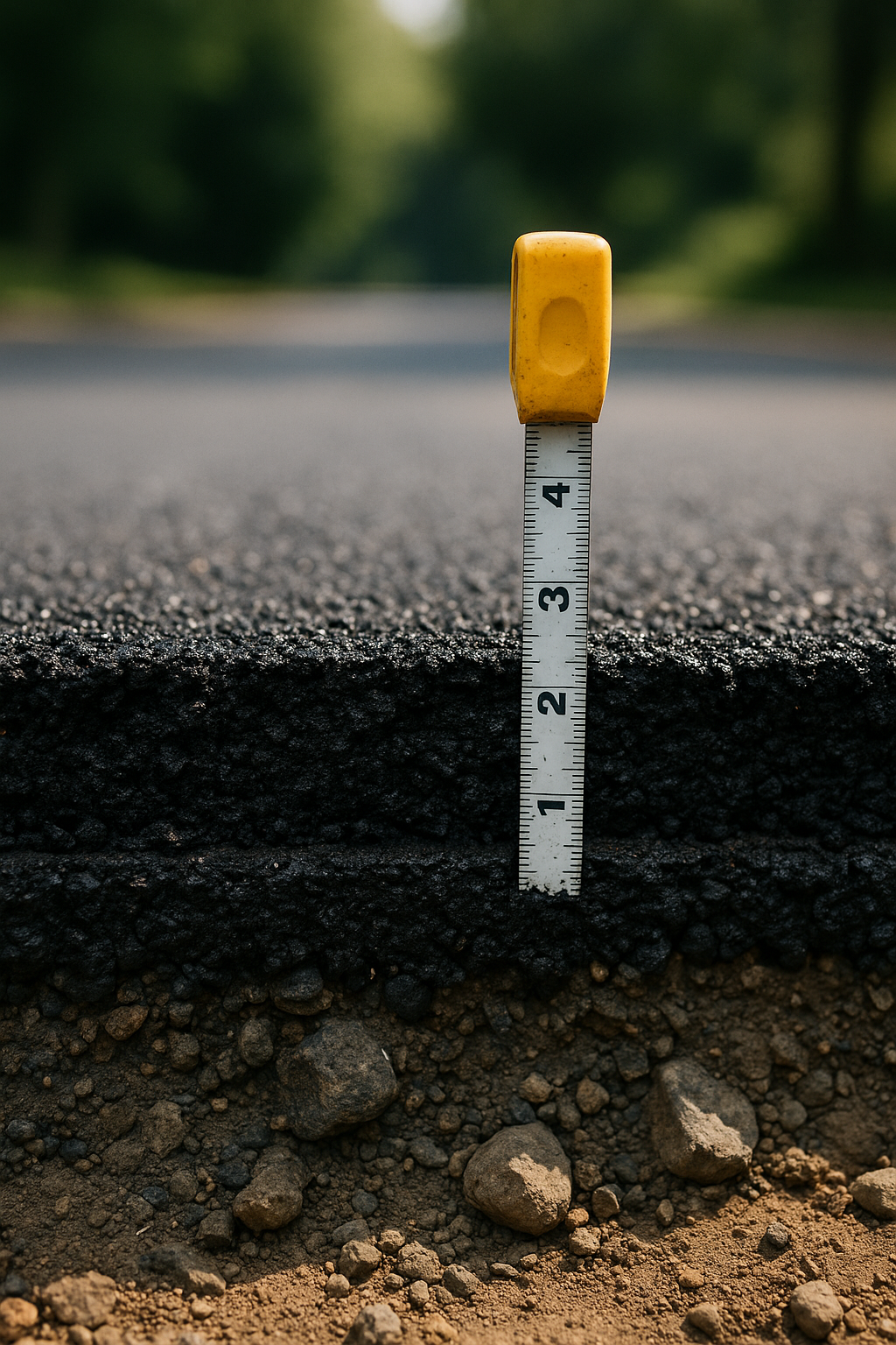 Asphalt Depth Guide