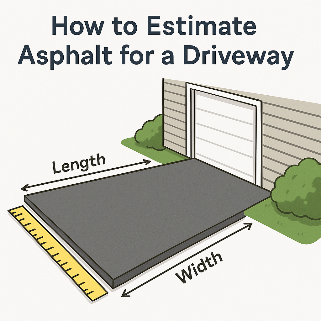 Estimate Asphalt for a Driveway