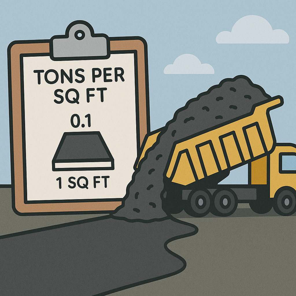 Asphalt Tonnage Calculation
